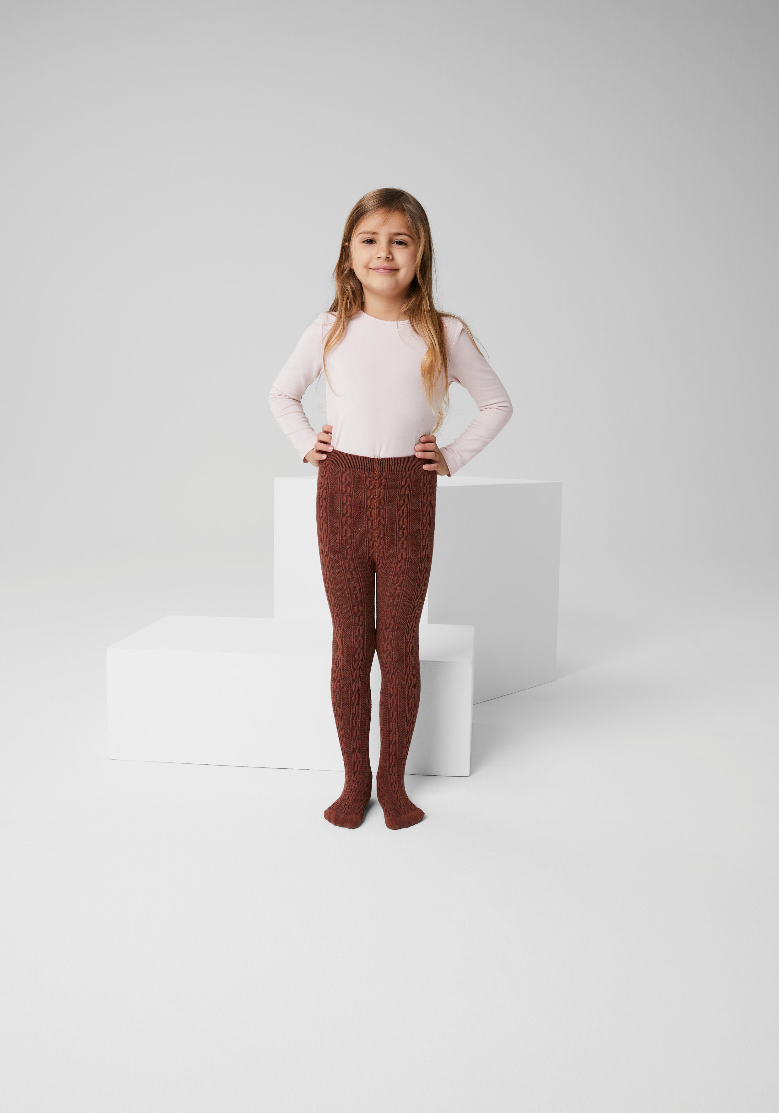 H.I.S Strumpfhose (Packung 3 St) mit Zopfmuster