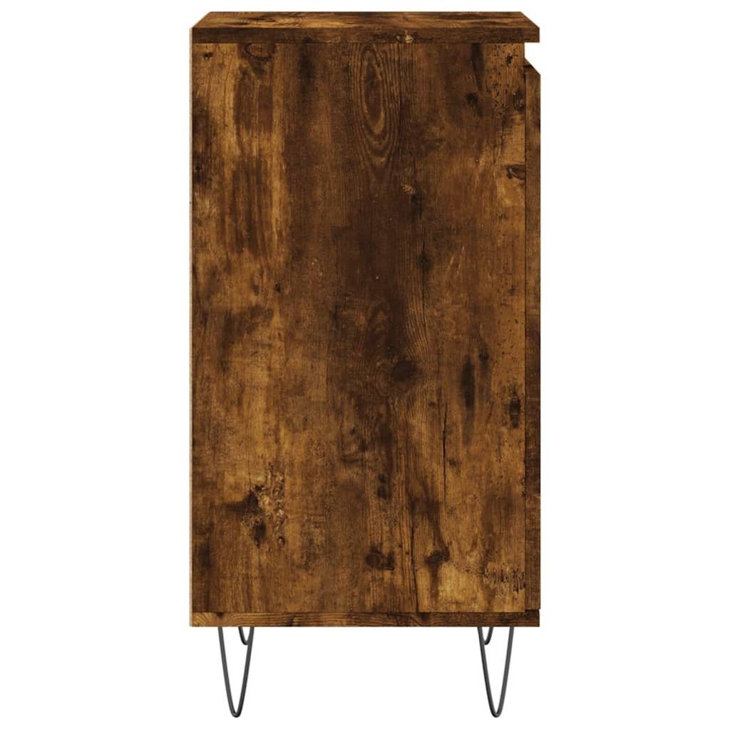 vidaXL Sideboard Sideboard Räuchereiche 40x35x70 cm Holzwerkstoff (1 St)