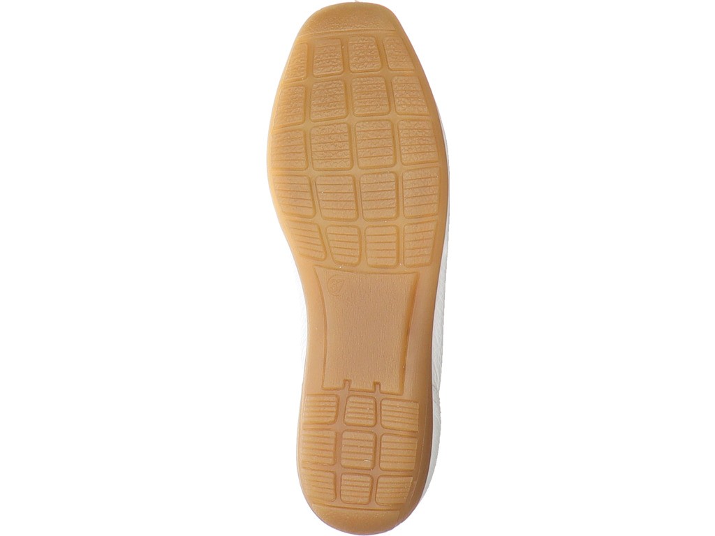 CAPRICE Klassische Slipper weiss white deer