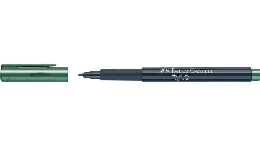 FABER-CASTELL Metallics Marker Farbe 278 fairy forest
