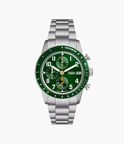 Fossil Uhr Chronograph Sport Tourer Edelstahl