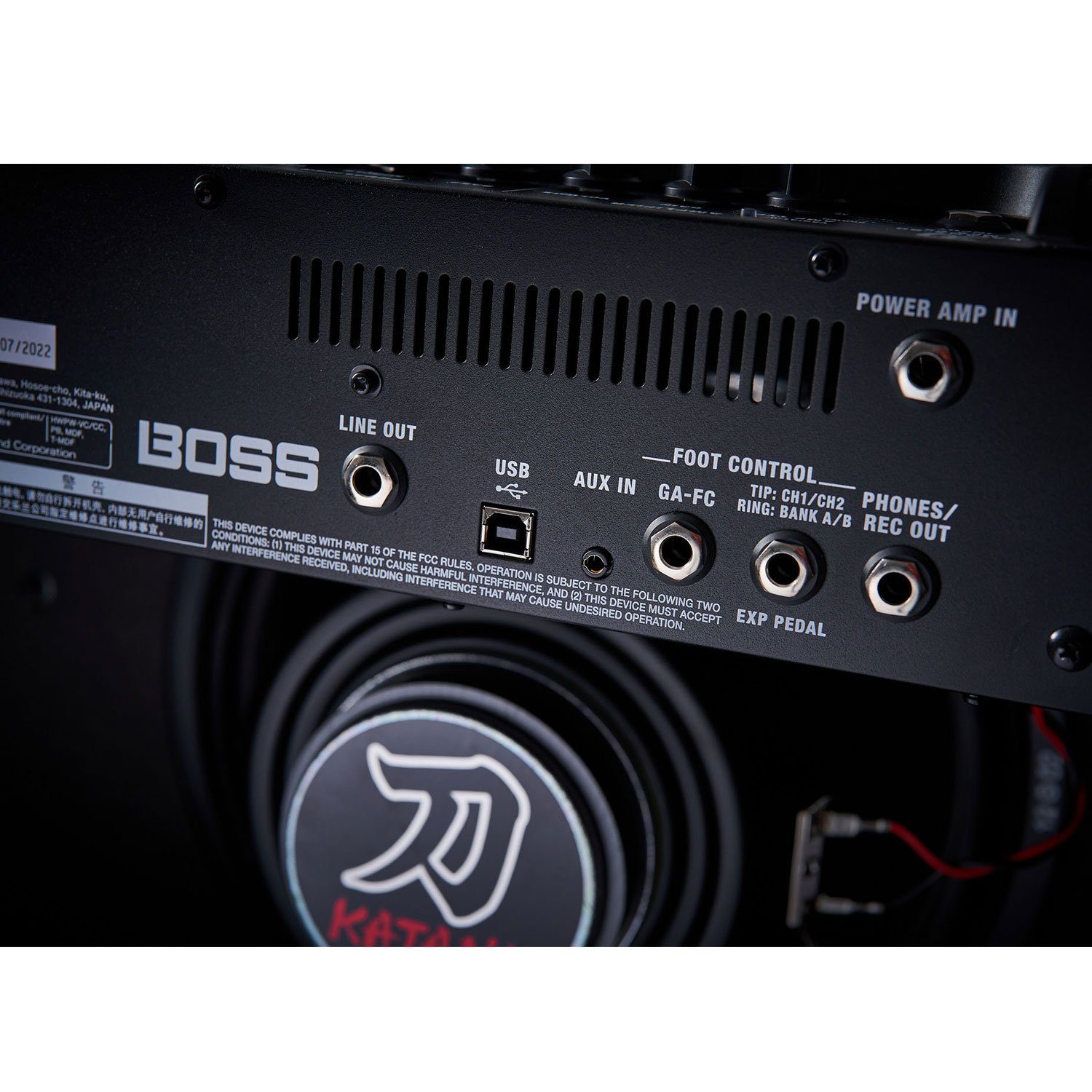 Boss by Roland Boss Katana 50 MKII EX Gitarren-Verstärker Verstärker (Anzahl Kanäle: 1-Kanal, 50,00 W)