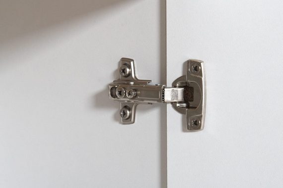 Schildmeyer Hochschrank Palermo Breite 60 cm, verstellbare Einlegeböden, Metallgriffe
