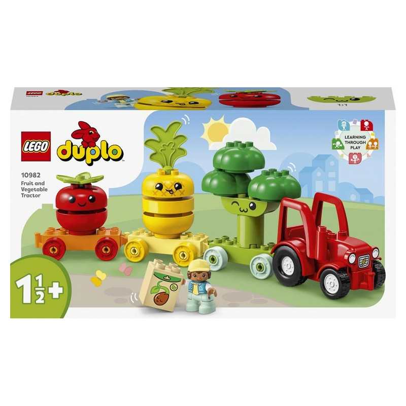 10982 Le tracteur des fruits et légumes LEGO Duplo
