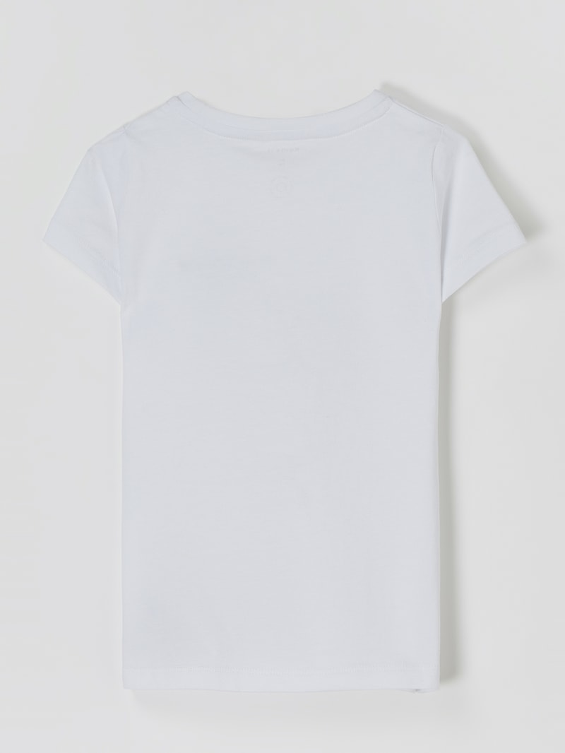 T-Shirt aus Bio-Baumwolle Modell 'Zisanne' in offwhite