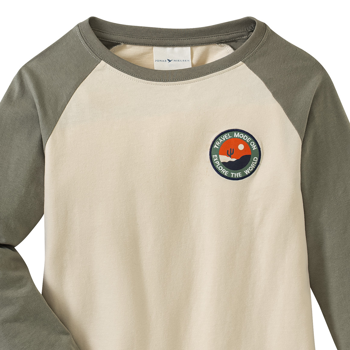 Jungen Langarmshirt mit Patch