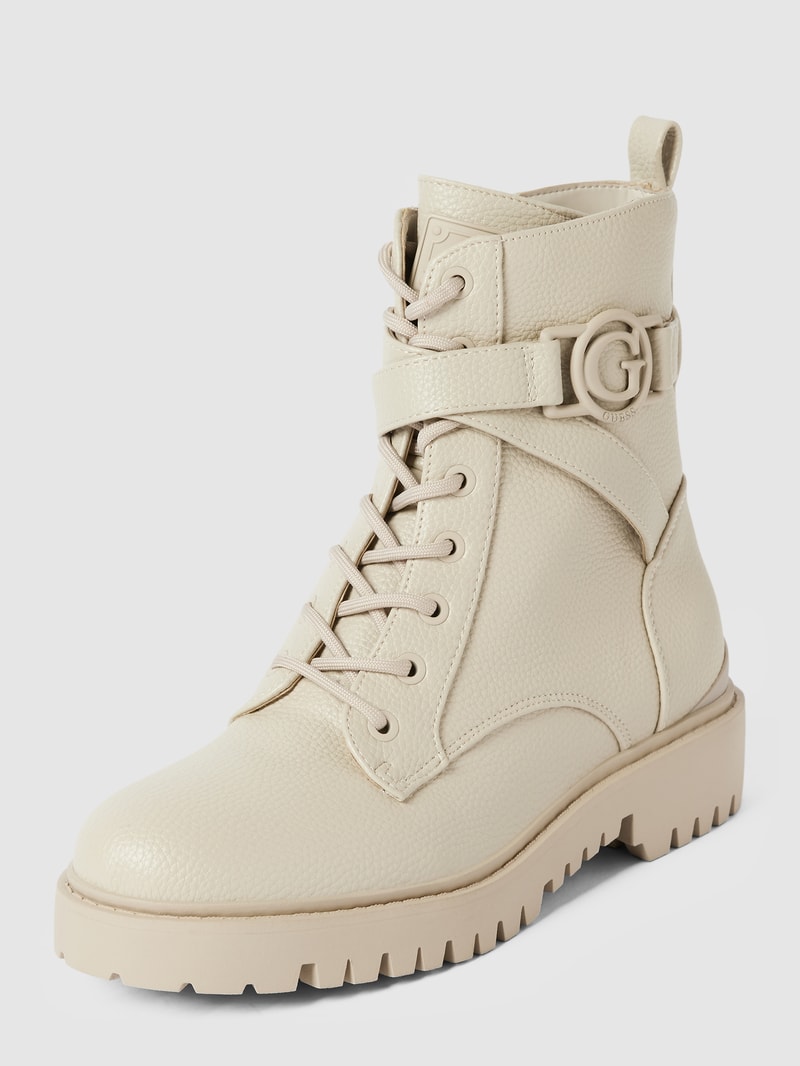 Boots in Leder-Optik Modell 'ODANNA' in beige