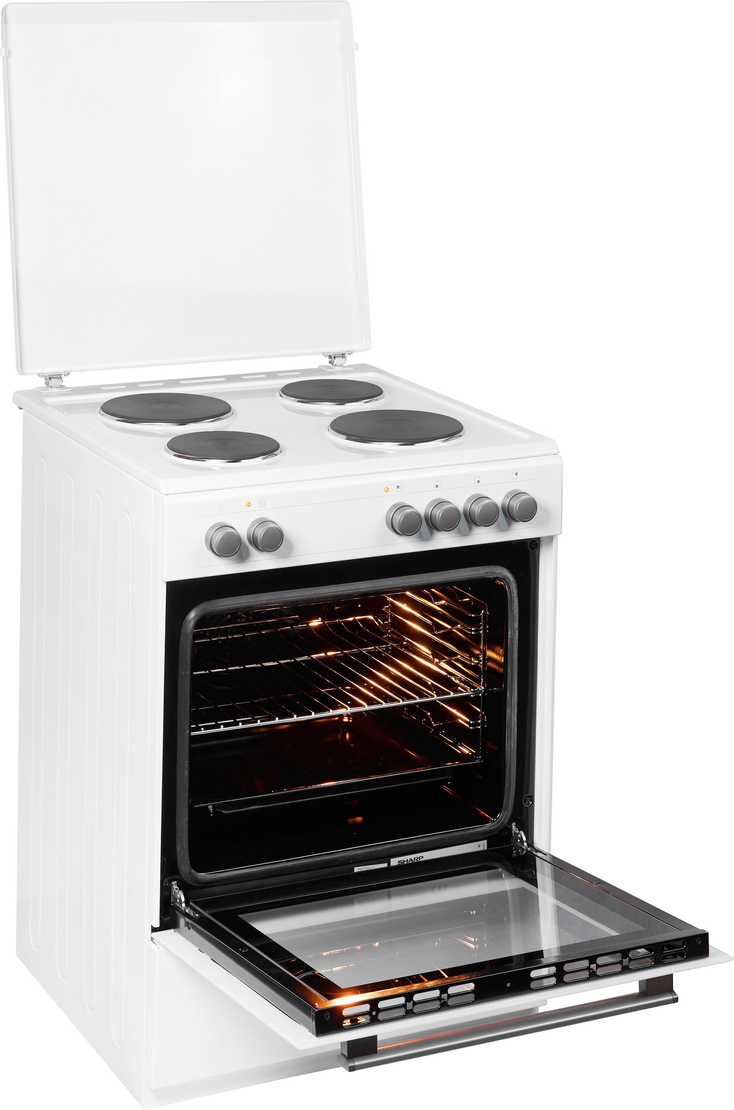 Sharp Elektro-Standherd KF-76HNO22W-DE