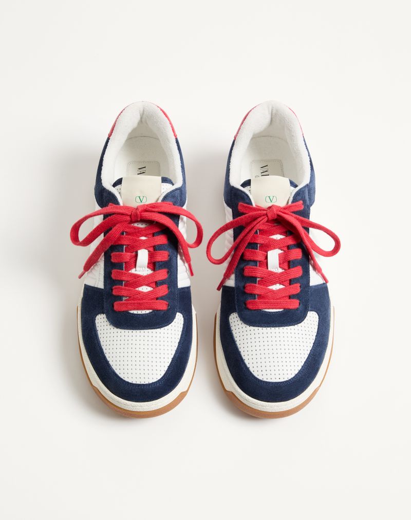 Baskets Sparry en cuir Crust et Nappa