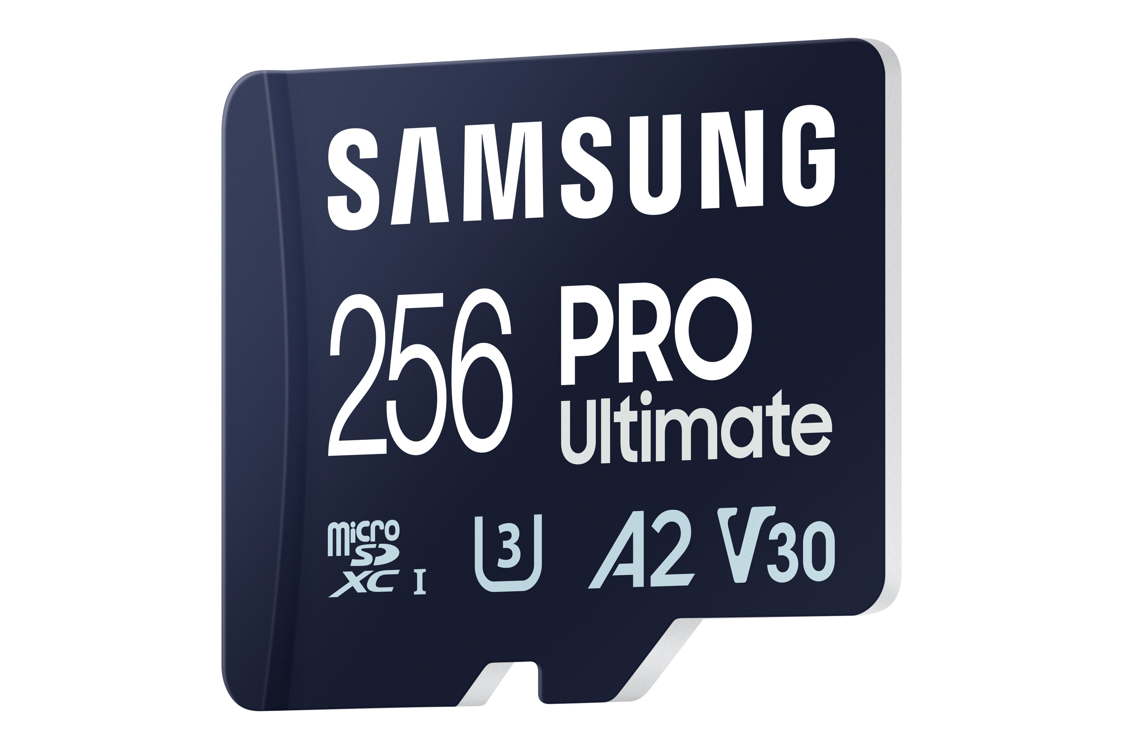 Samsung Pro Ultimate MicroSD Speicherkarte (256 GB, 200 MB/s Lesegeschwindigkeit, mit SD-Adapter)