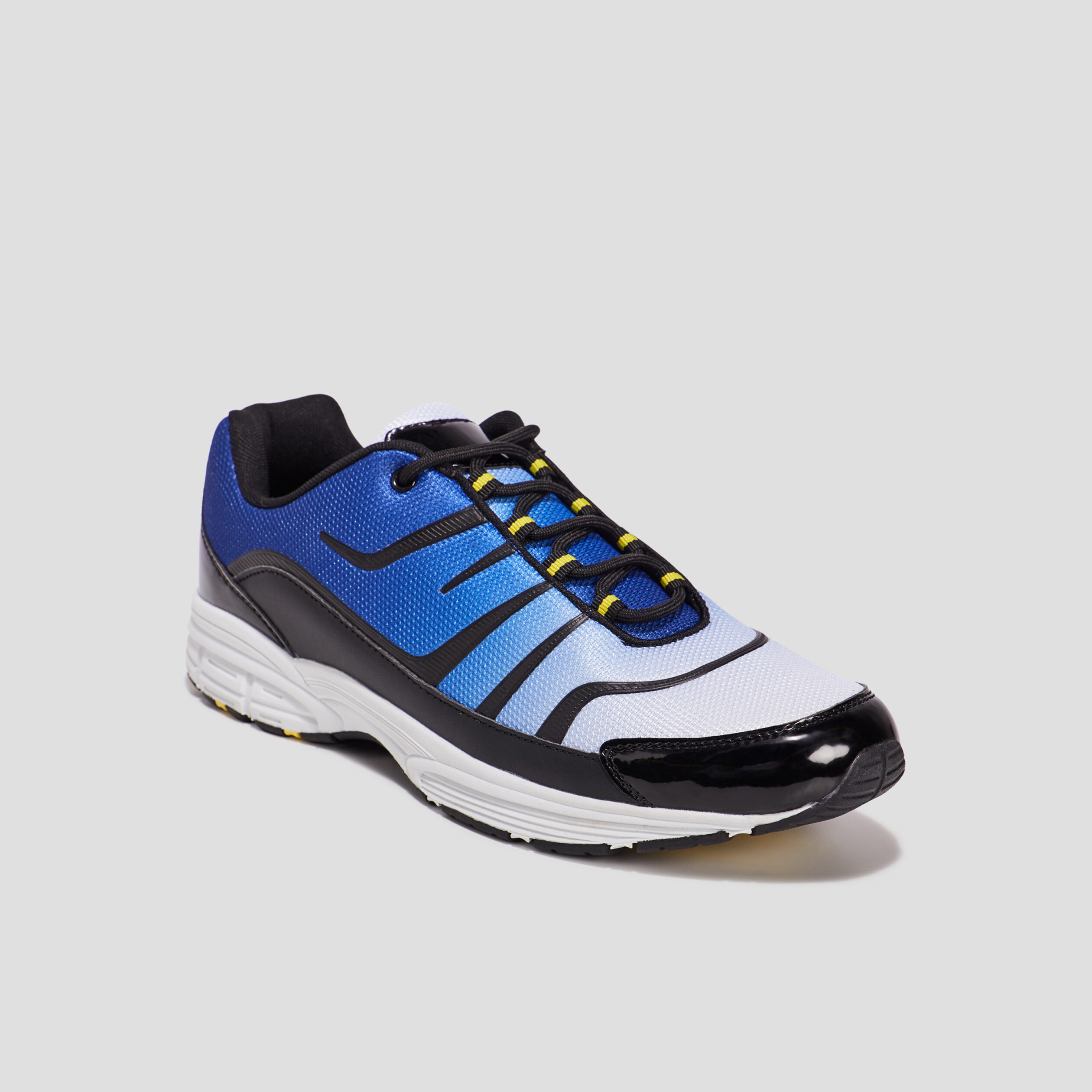 Baskets running à lacets Liberto multicolore homme | La Halle