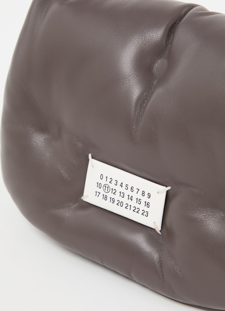 Maison Margiela Glam Slam -nahkainen olkalaukku