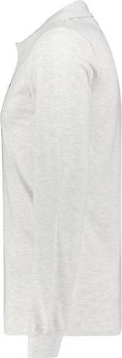 TOMMY-JEANS Herren Poloshirt SLIM SOLID Langarm Slim Fit