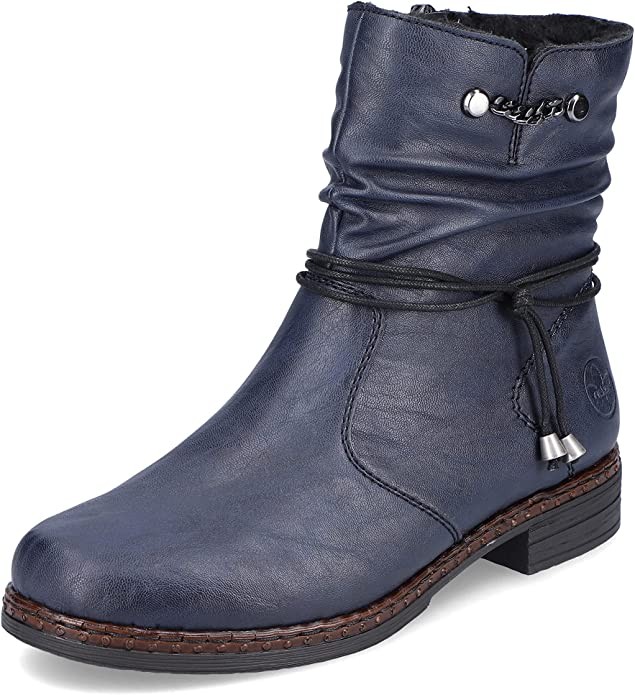 RIEKER Winterstiefel blau