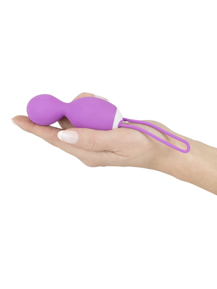 Sweet Smile Vibrokugeln RC Rotating Love Ball in lila günstig kaufen 16 cm