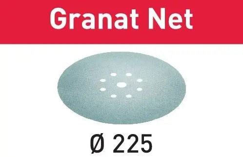 Festool tartozékok 203316 Hálós csiszolókorongok Granat Net STF D225 P180 GR NET/25