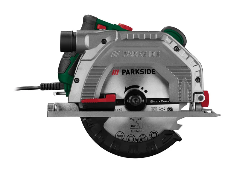 Serra circular PARKSIDE® PHKS 1350 E4, 1350 W