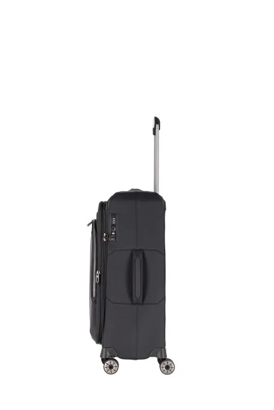 Travelite PRIIMA Trolley M mit 4 Rollen - Schwarz