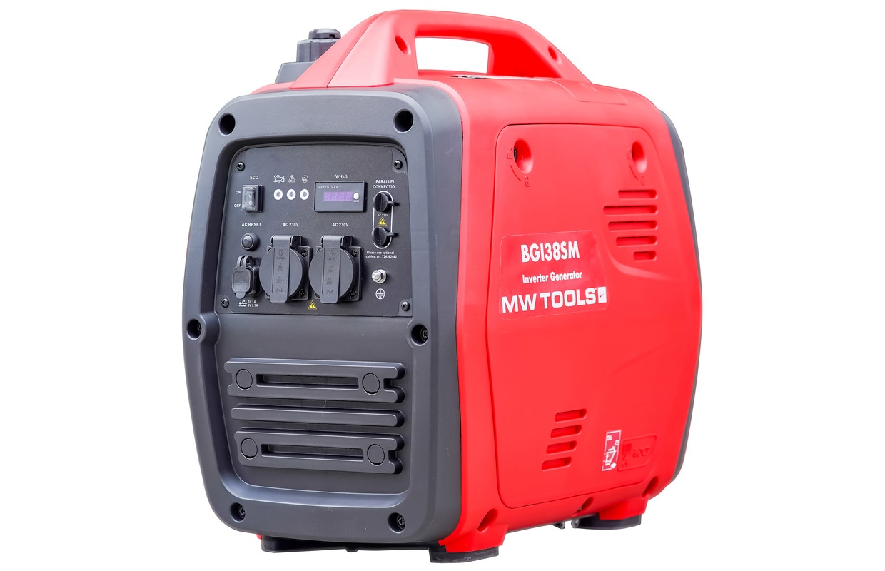 Gerador inversor a gasolina de baixo ruído Metal Works 724562434 BGI38SM, 3,8 kW, 230 V