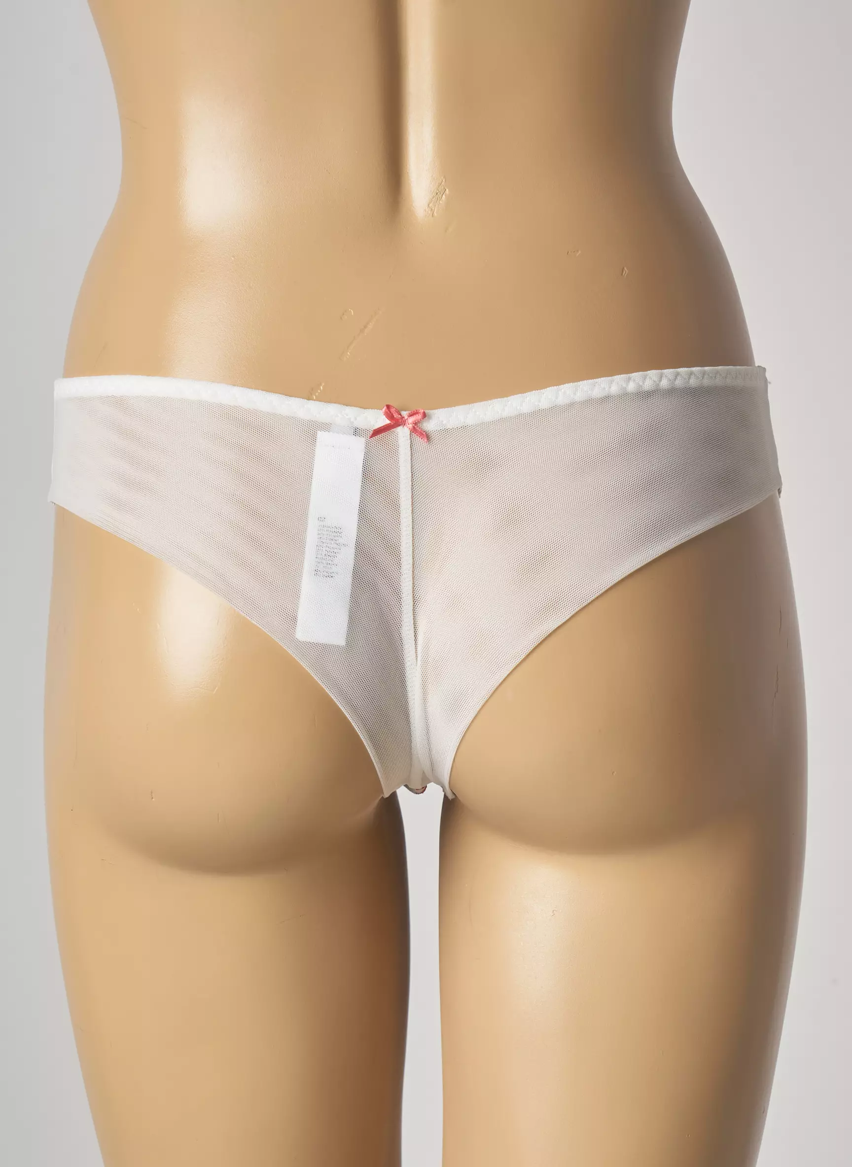 Aubade Tanga Femme couleur blanc