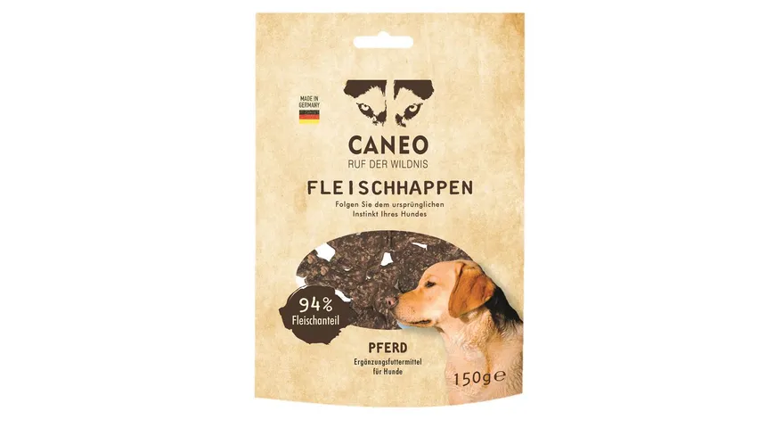 CANEO Fleischhappen mit Pferd 150 g