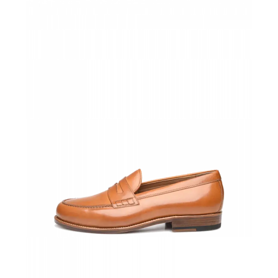 Heinrich Dinkelacker - Loafer WIEN PLAIN AC Kalbsleder - beige