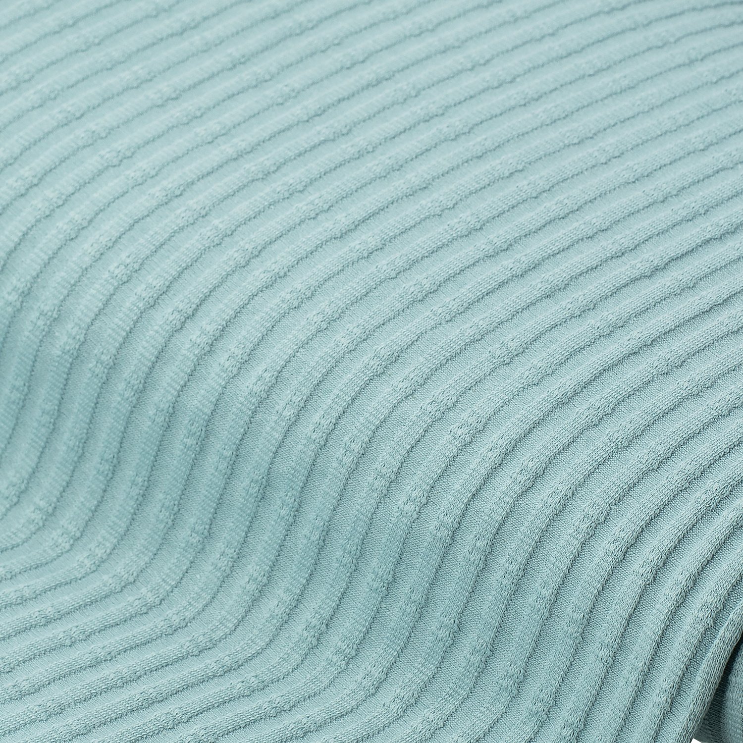 Rippjersey breit gerippt, rauchblau