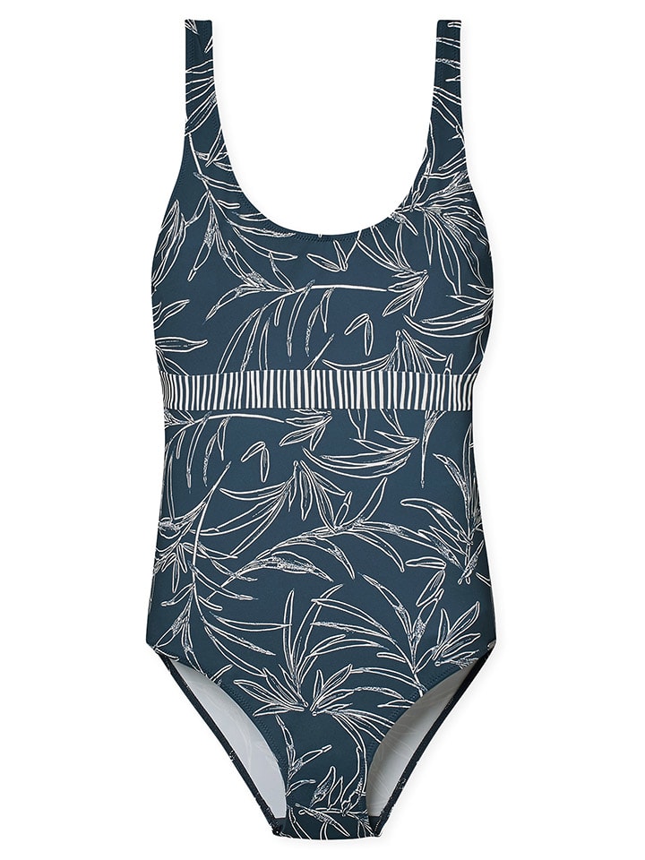 Schiesser Badeanzug in Blau günstig kaufen
