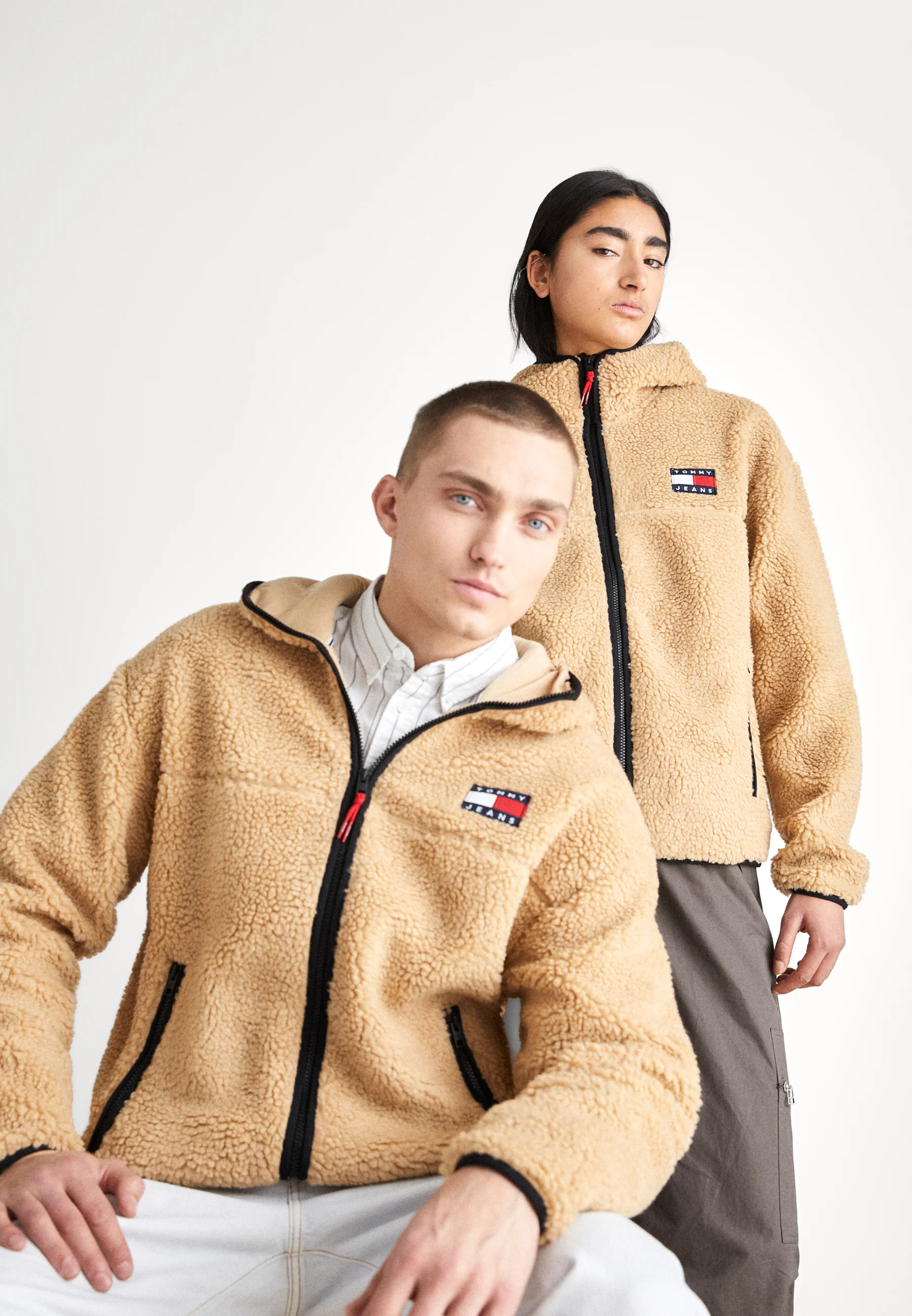 Tommy Jeans EXCLUSIVE ZIP THRU HOODIE UNISEX - Chaqueta de invierno