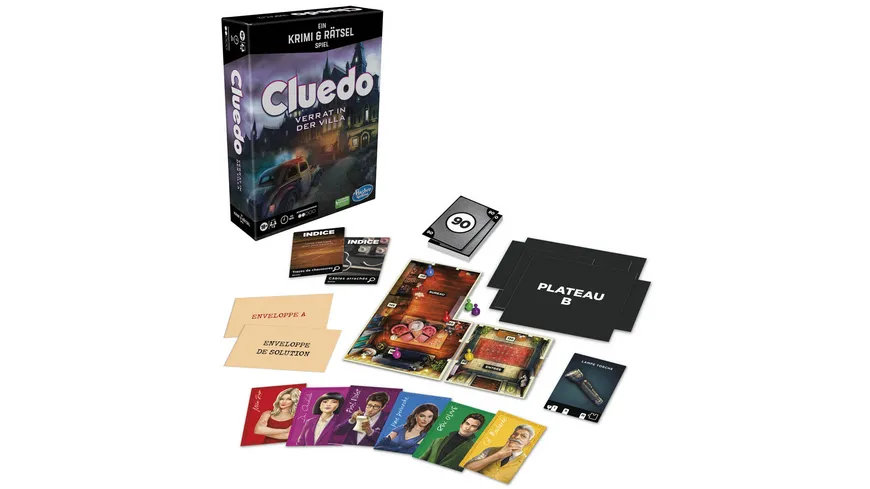 Hasbro Gaming - Cluedo Verrat in der Villa