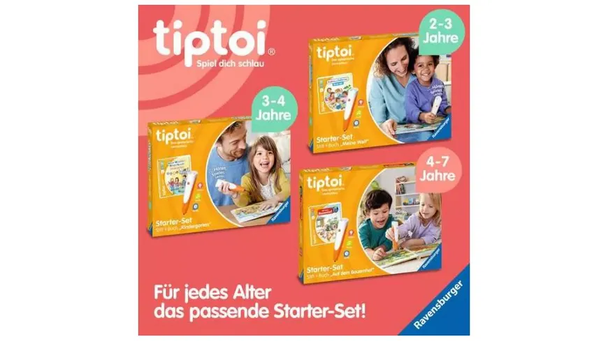 Ravensburger tiptoi - Spiel - Tiere der Welt