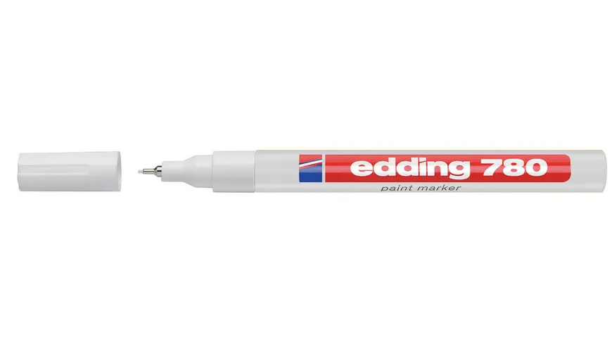 edding Lackmalstift 780 permanent weiß