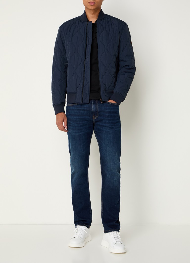 Giacca trapuntata HUGO BOSS Ostrong con logo
