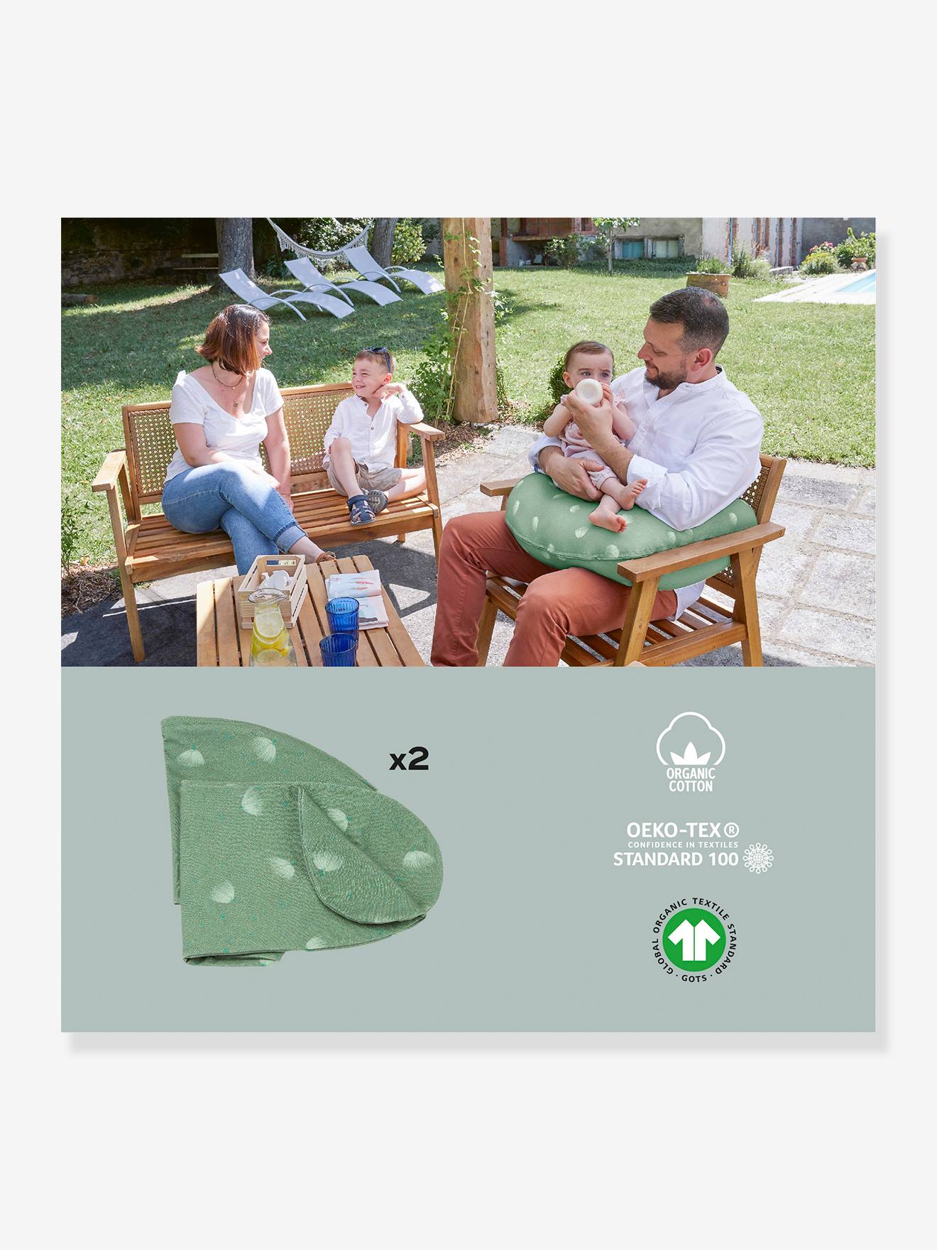 Babymoov 2-in-1-Stillkissen B.LOVE BABYMOOV - terrakotta