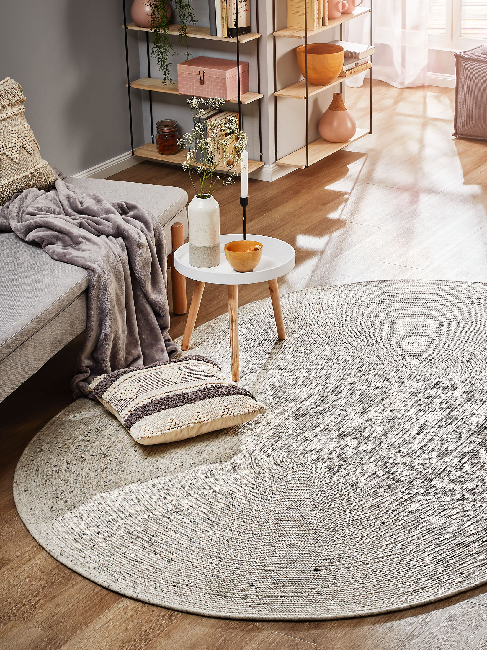 Björna Woll-Teppich, Creme