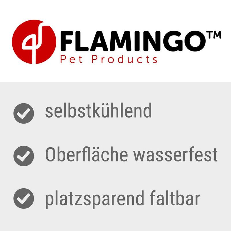 Flamingo Kühlpad Frosty, blau zu TOP-Preisen