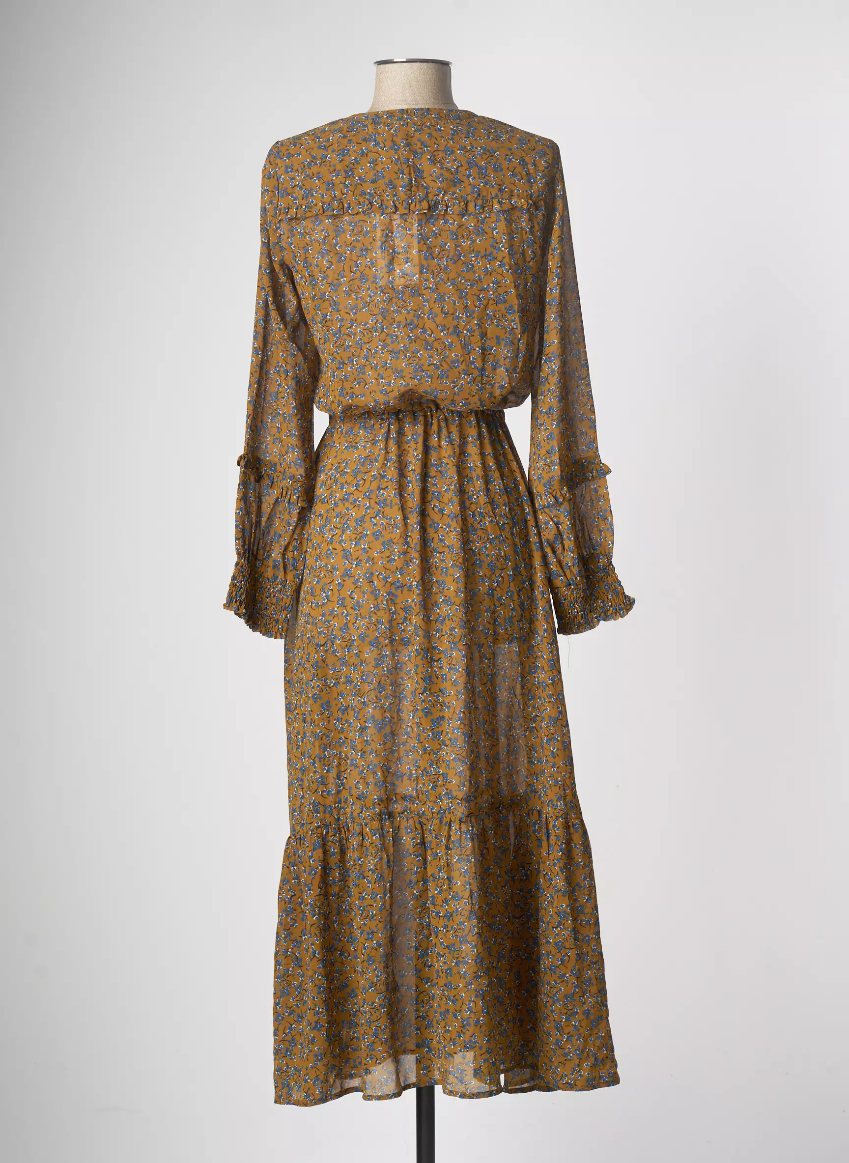 Fransa Robes Longues Femme couleur marron
