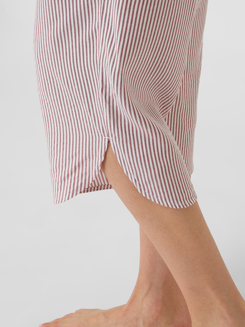 Pyjama aus Seersucker in rot