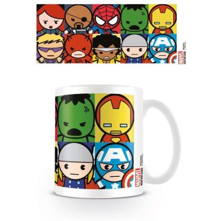 Marvel Comics Tasse Kawaii Characters