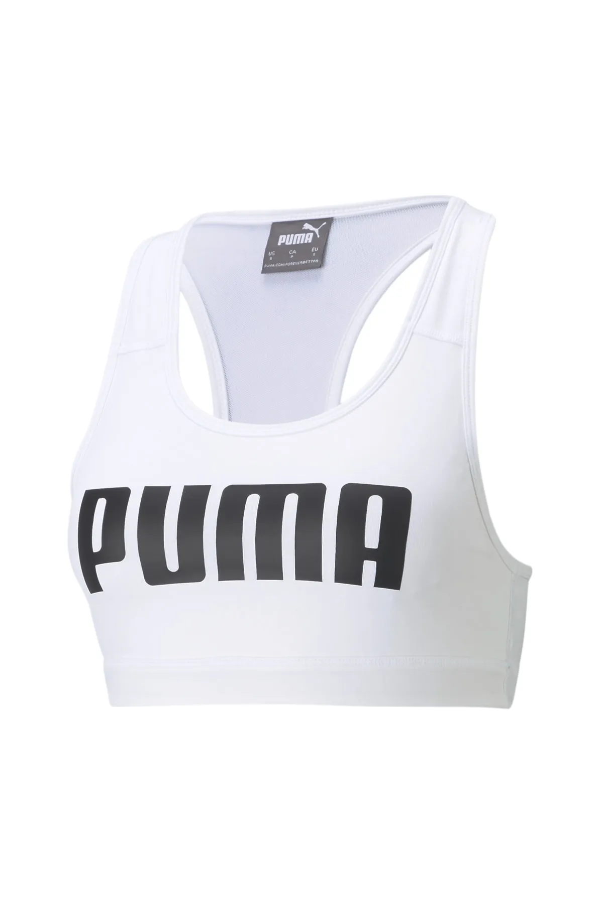 Puma  Bustier - Weiß - Print