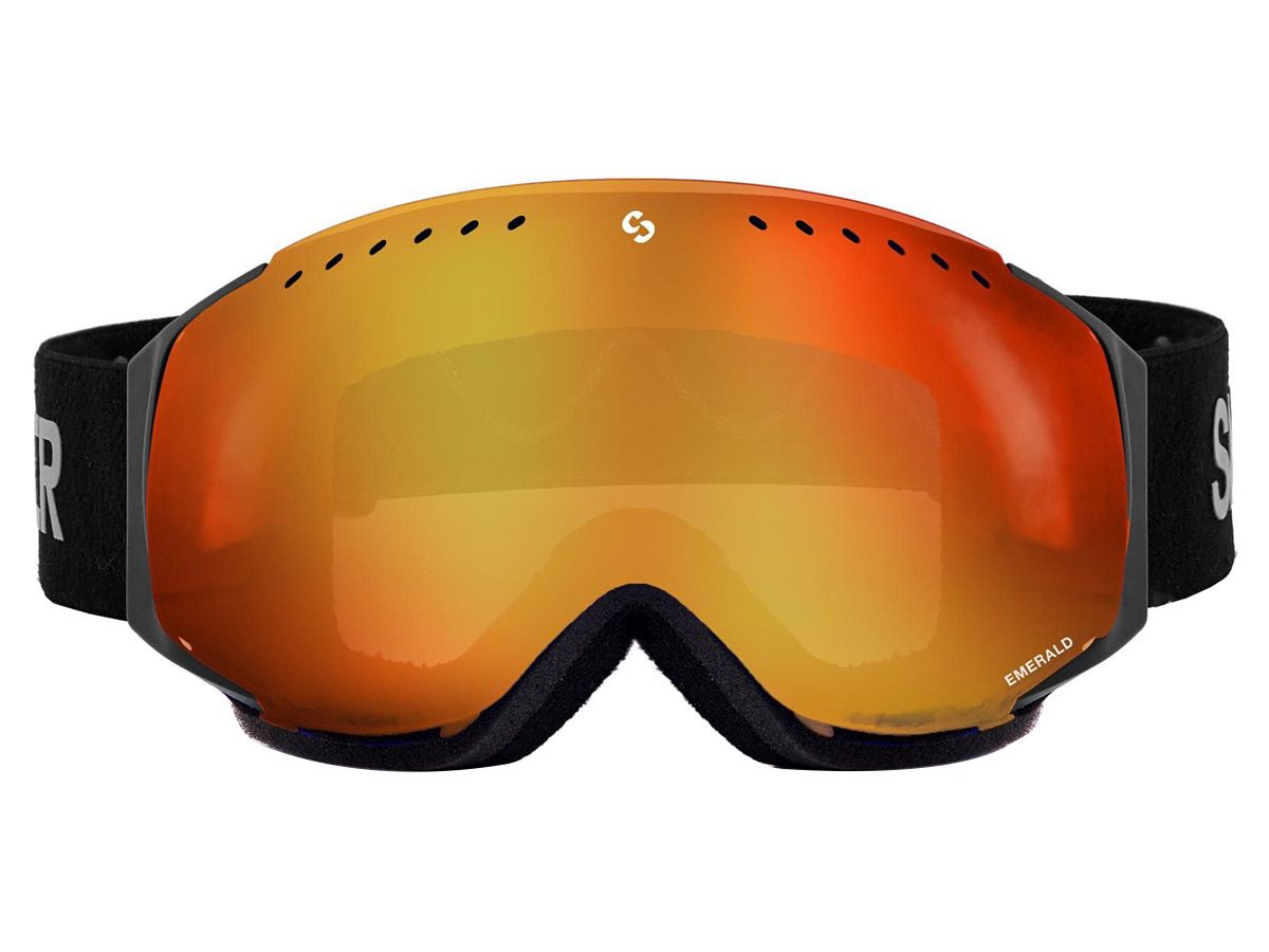 Sinner Emerald Black Orange Skibrille