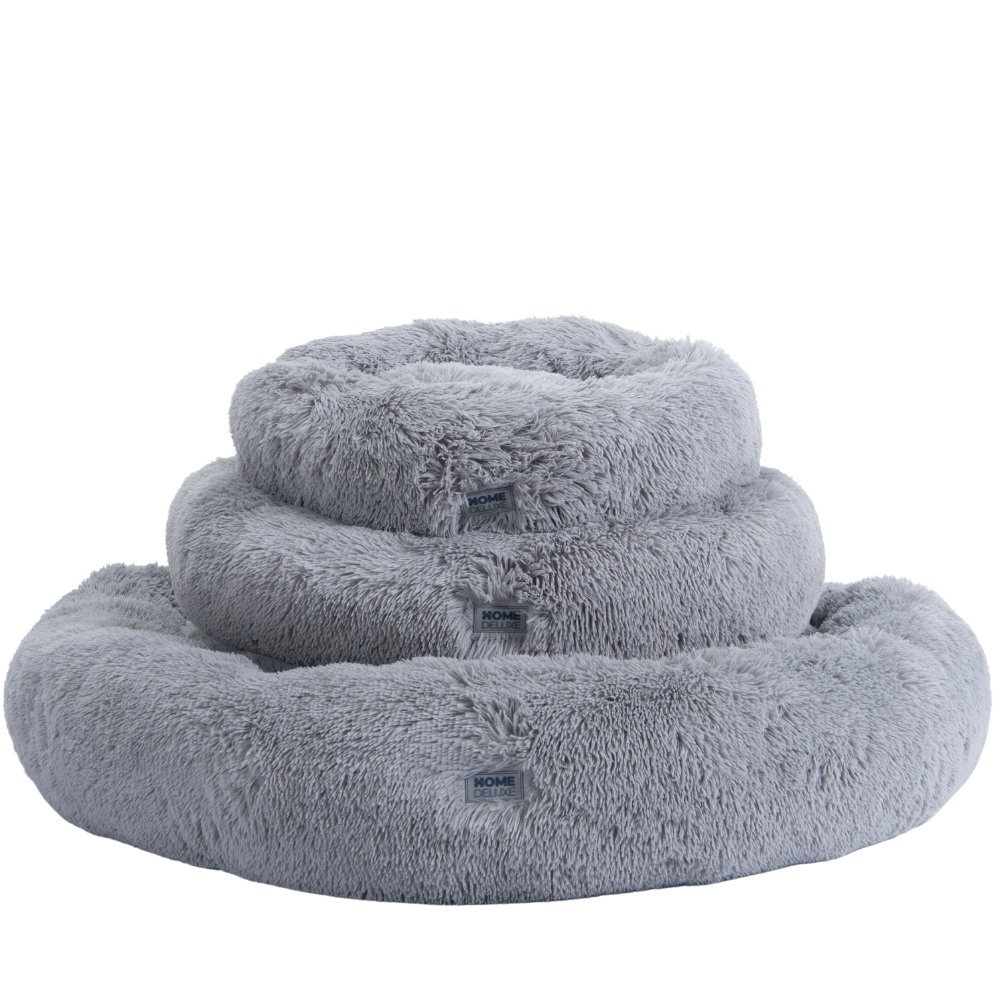 Home Deluxe Haustierbett MUFFIN - Grau S