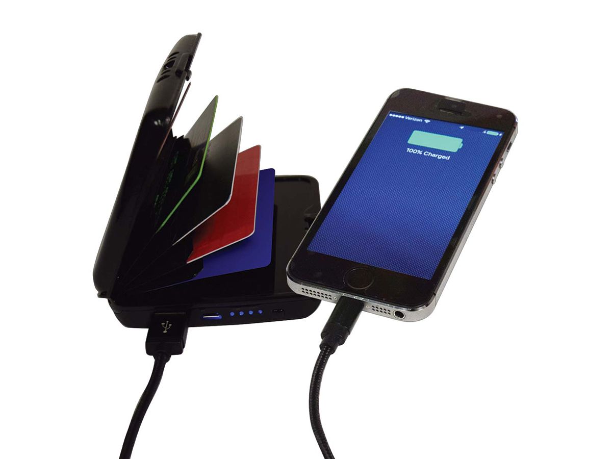 Atomic Charge Geldbörse Powerbank