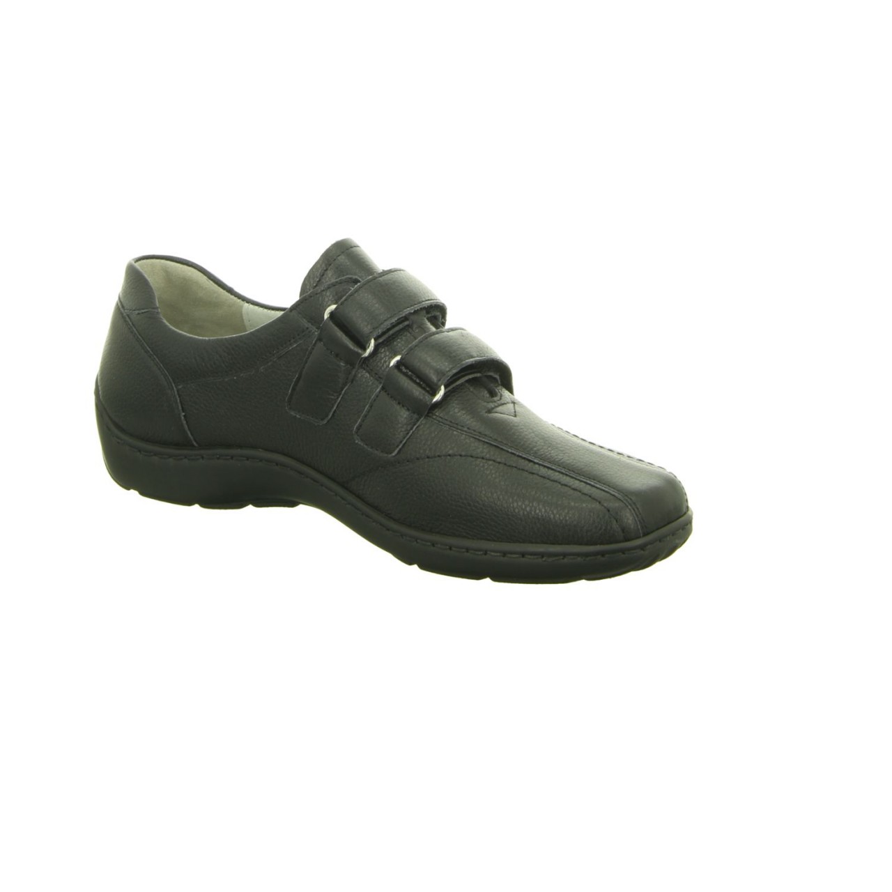 WALDLÄUFER Komfort Slipper schwarz 496301
