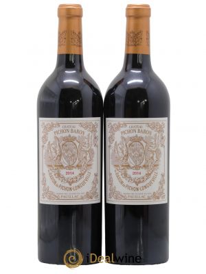 Pichon Longueville Baron 2ème Grand Cru Classé  2014 - Lot de 2 Bouteilles
