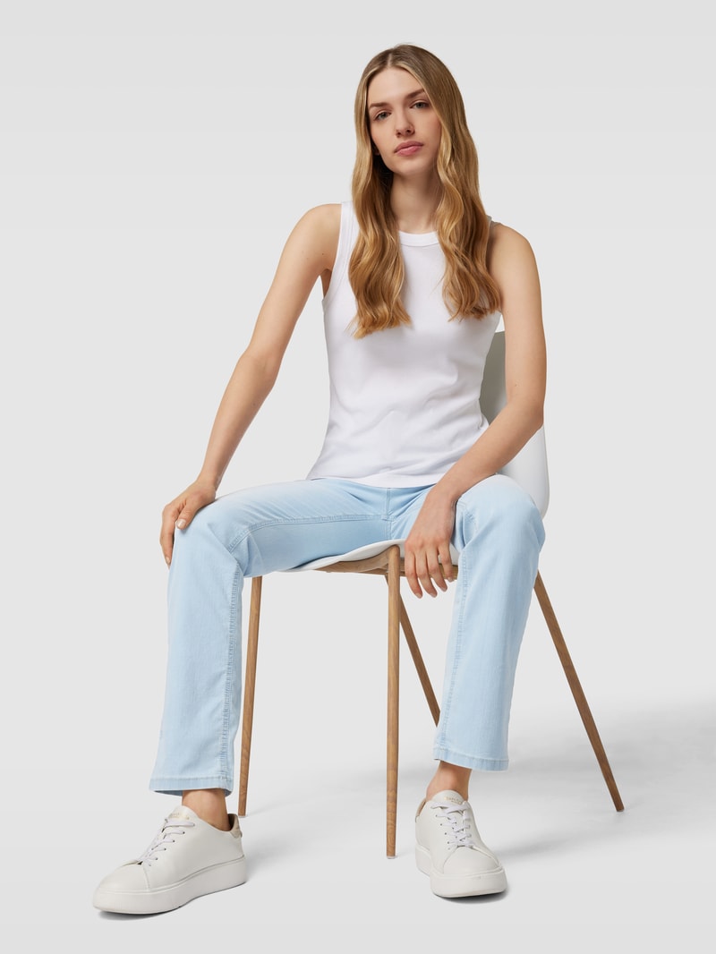 Jeans im 5-Pocket-Design Modell 'CARLA' in hellblau