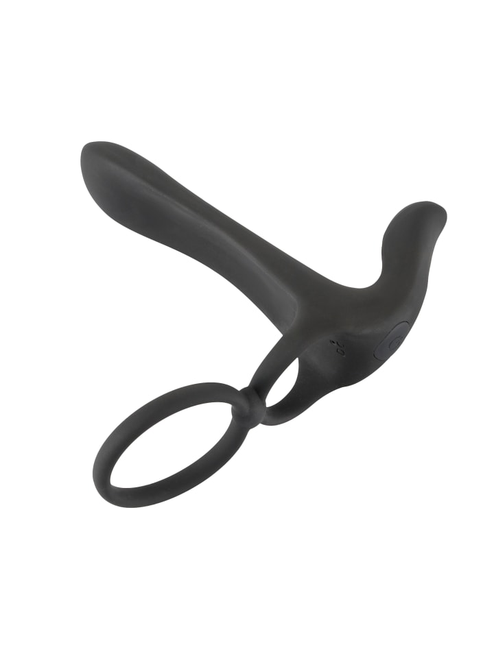 Black Velvets Paarvibrator Couple's Vibrator in schwarz günstig kaufen 14 cm