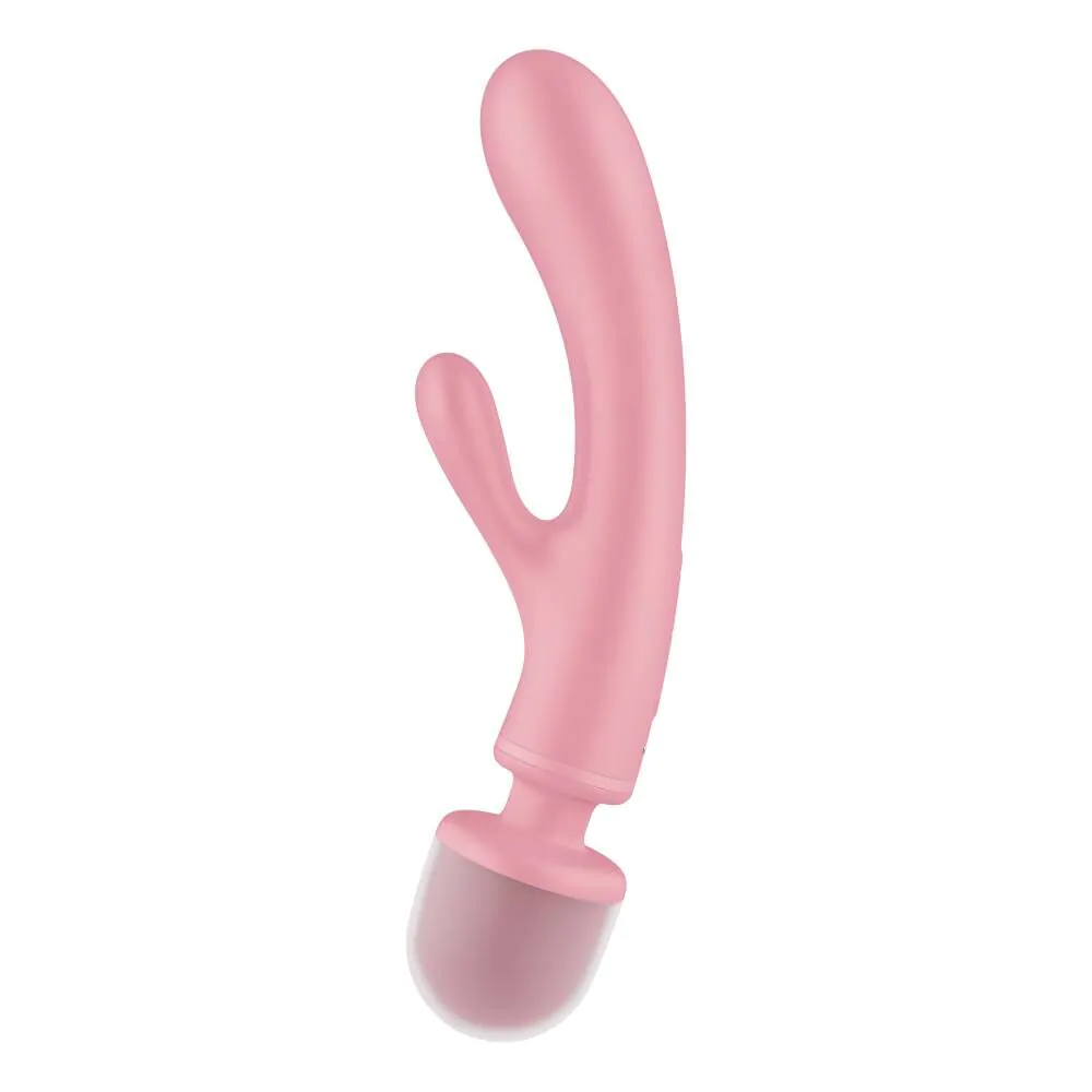 Satisfyer Triple Lover Pink Massager