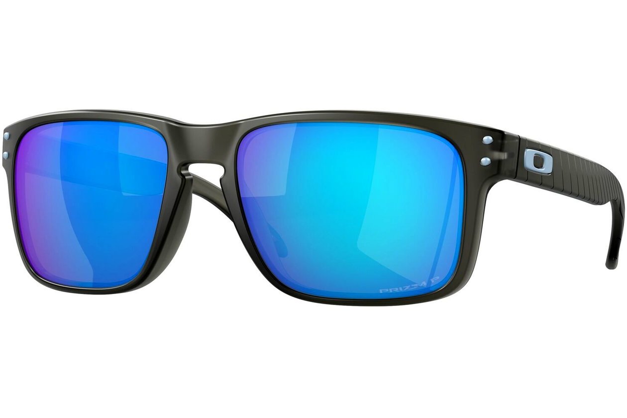 Oakley Holbrook Matte Grey Smoke/Prizm Sapphire Polarized