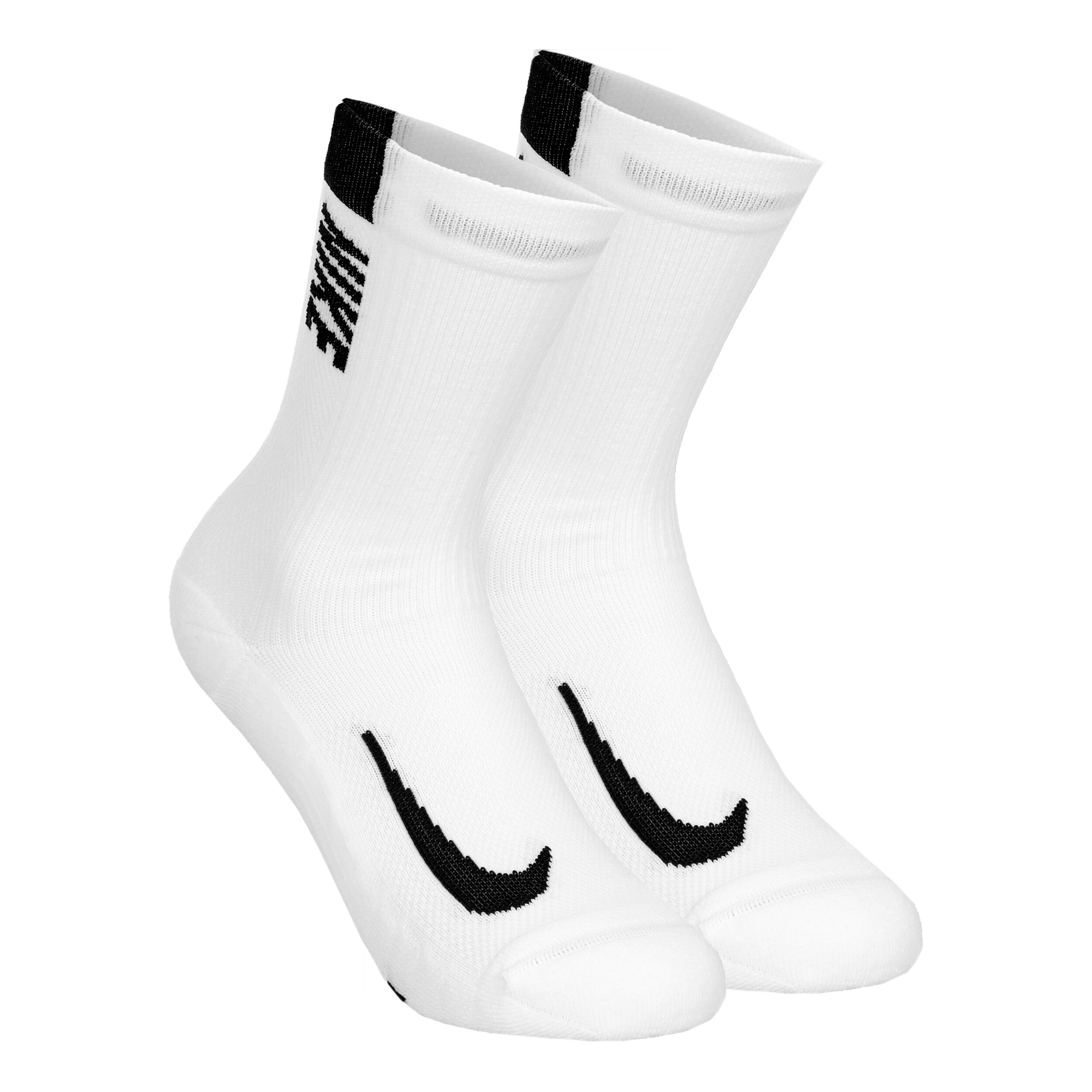 Multiplier Crew Sportsocken 2er Pack - Weiß, Schwarz